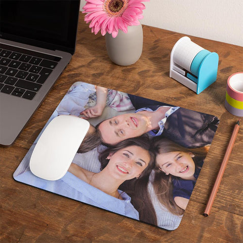 A Stylish Custom Print Mousepad/ Tabletop Placement