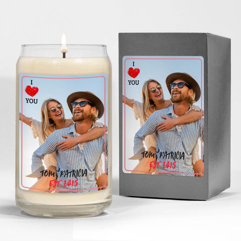 Custom Scented Candle (Housewarming Gift Ideas)