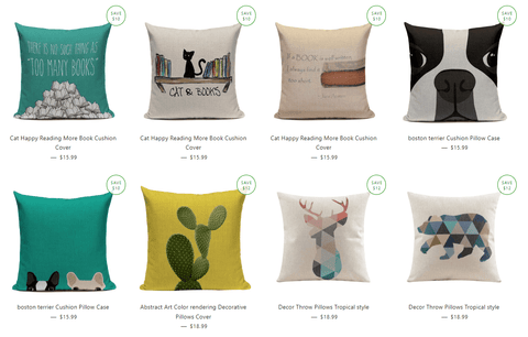 Printed Cushion Covers