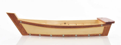 Small Wooden Sushi Boat Serving Tray