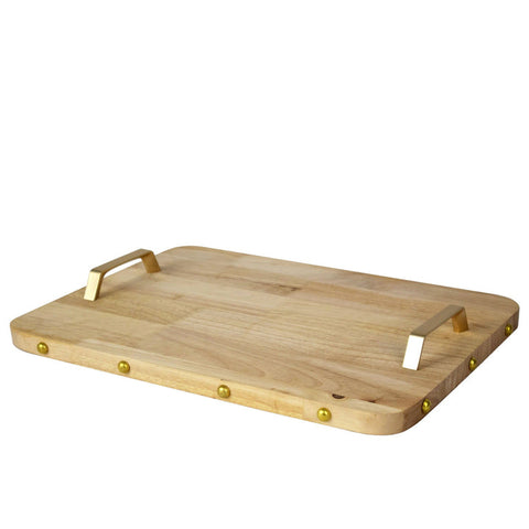 iPhone-shaped Oak Wooden Board (Rose Gold)