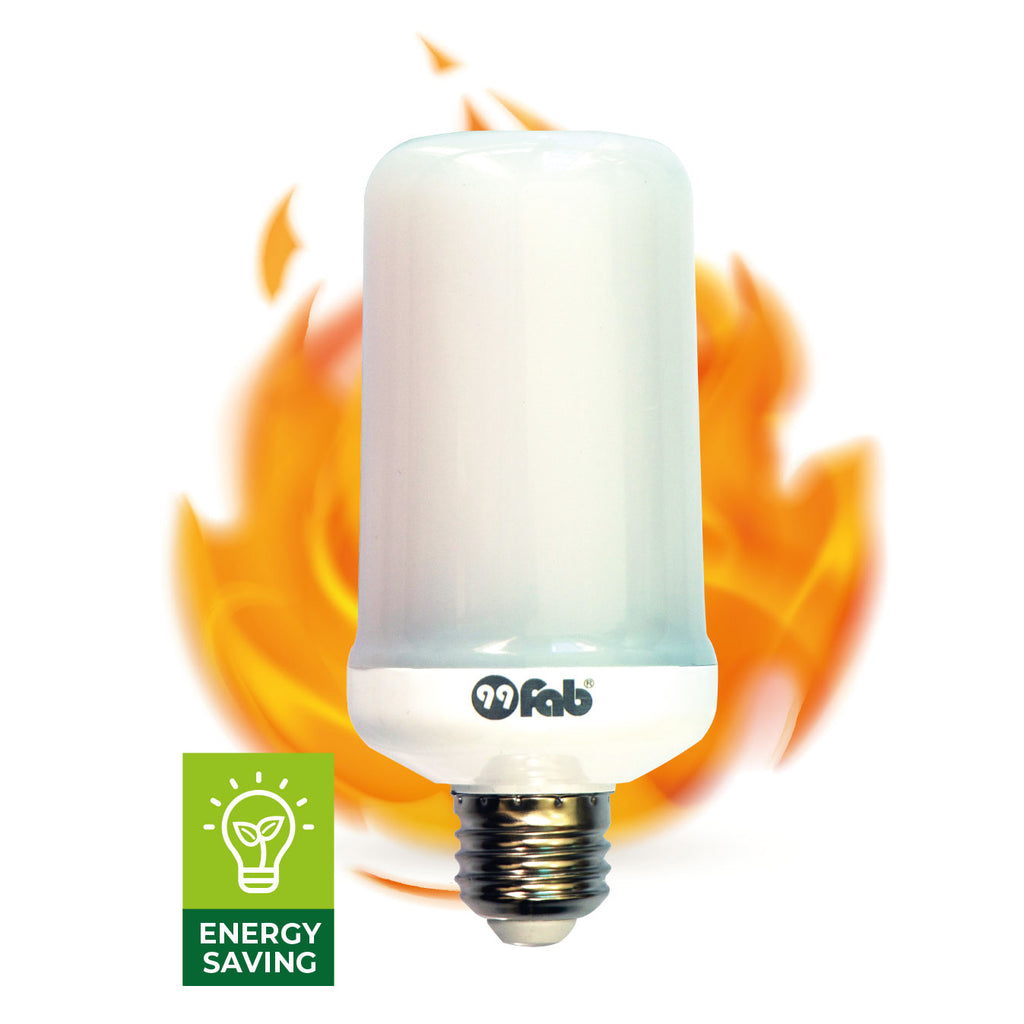 99FAB™ LED Flame Flickering Fire Light Bulb DC Volt |