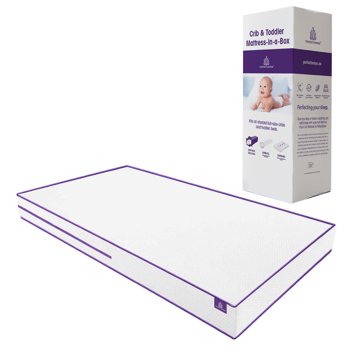 toddler mattress memory foam