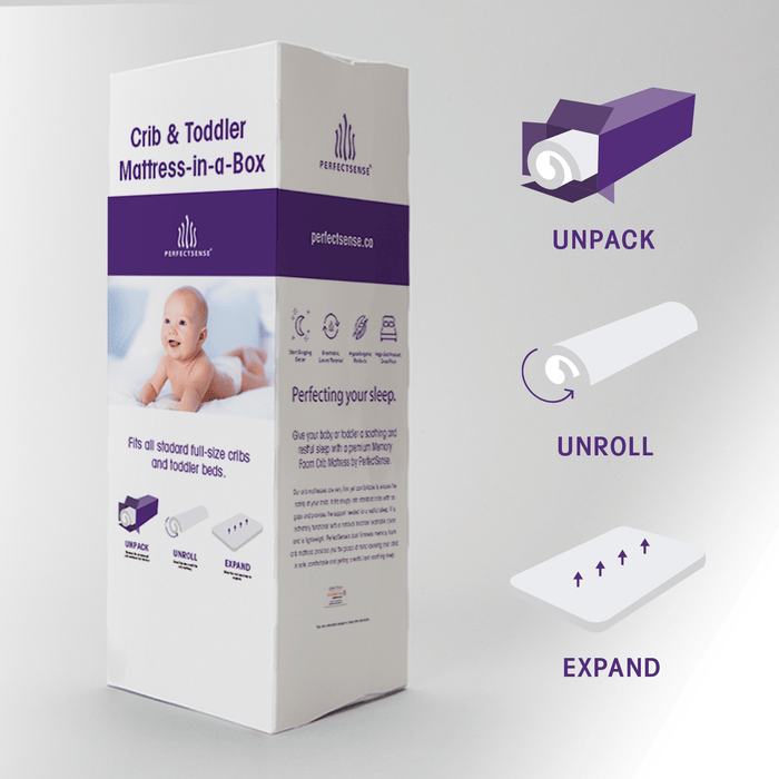 crib size memory foam mattress