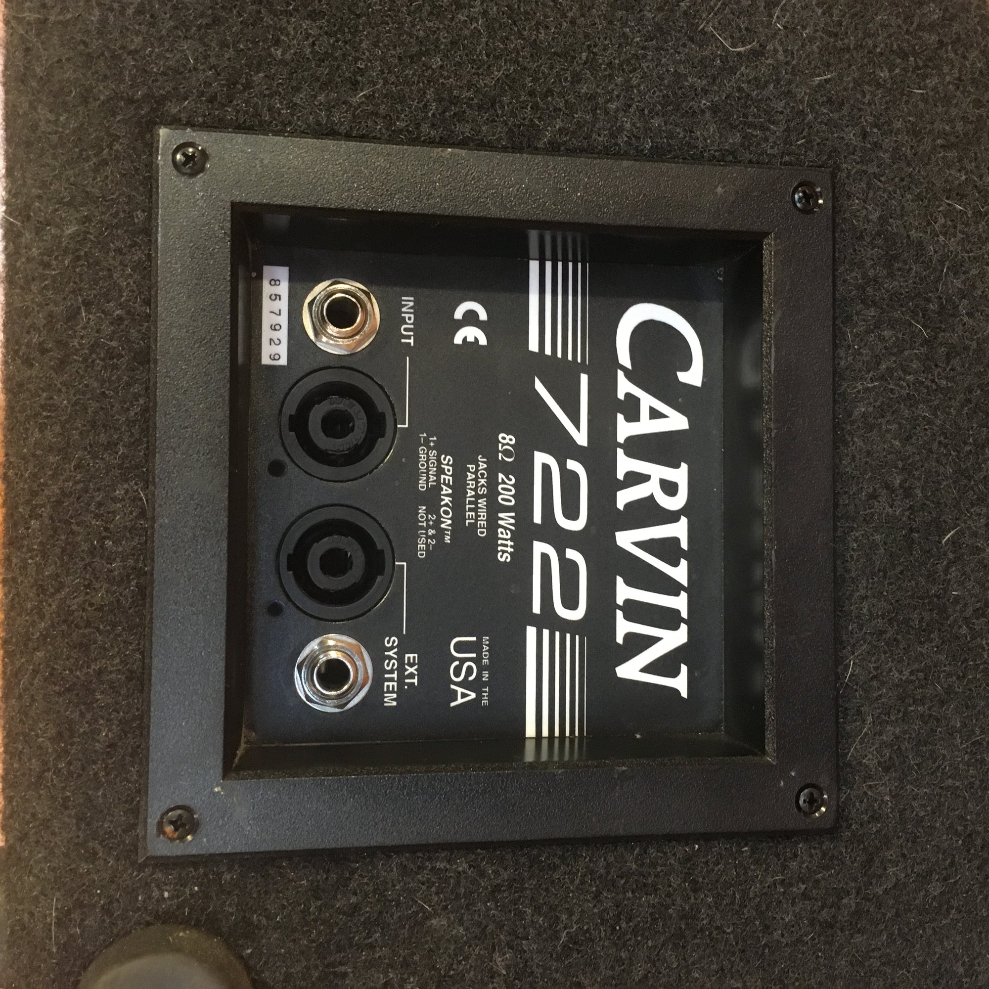 Carvin 722 12in Wedge Monitor 