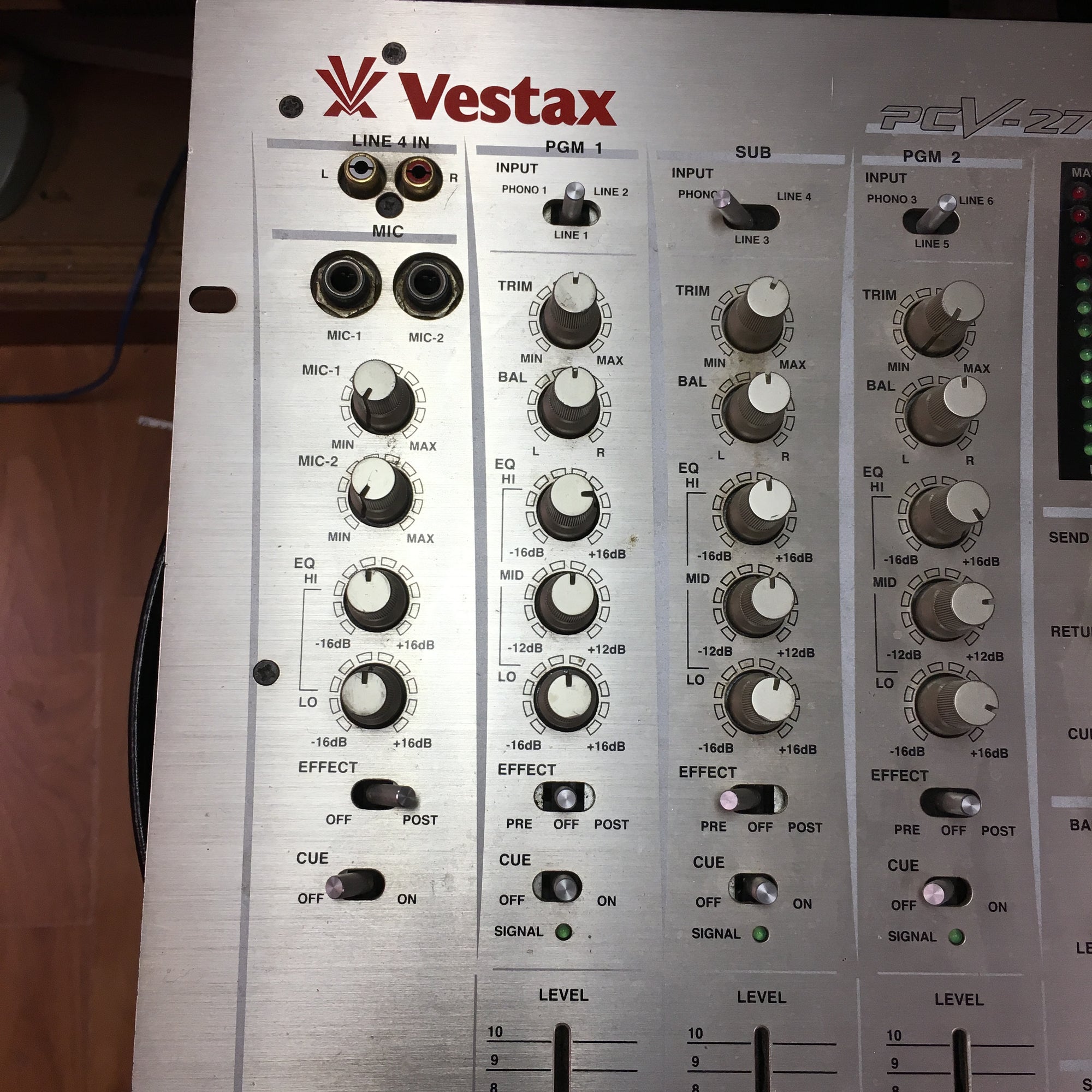 名機】VESTAX ベスタクス PCV-275 DJミキサー - DJ機器