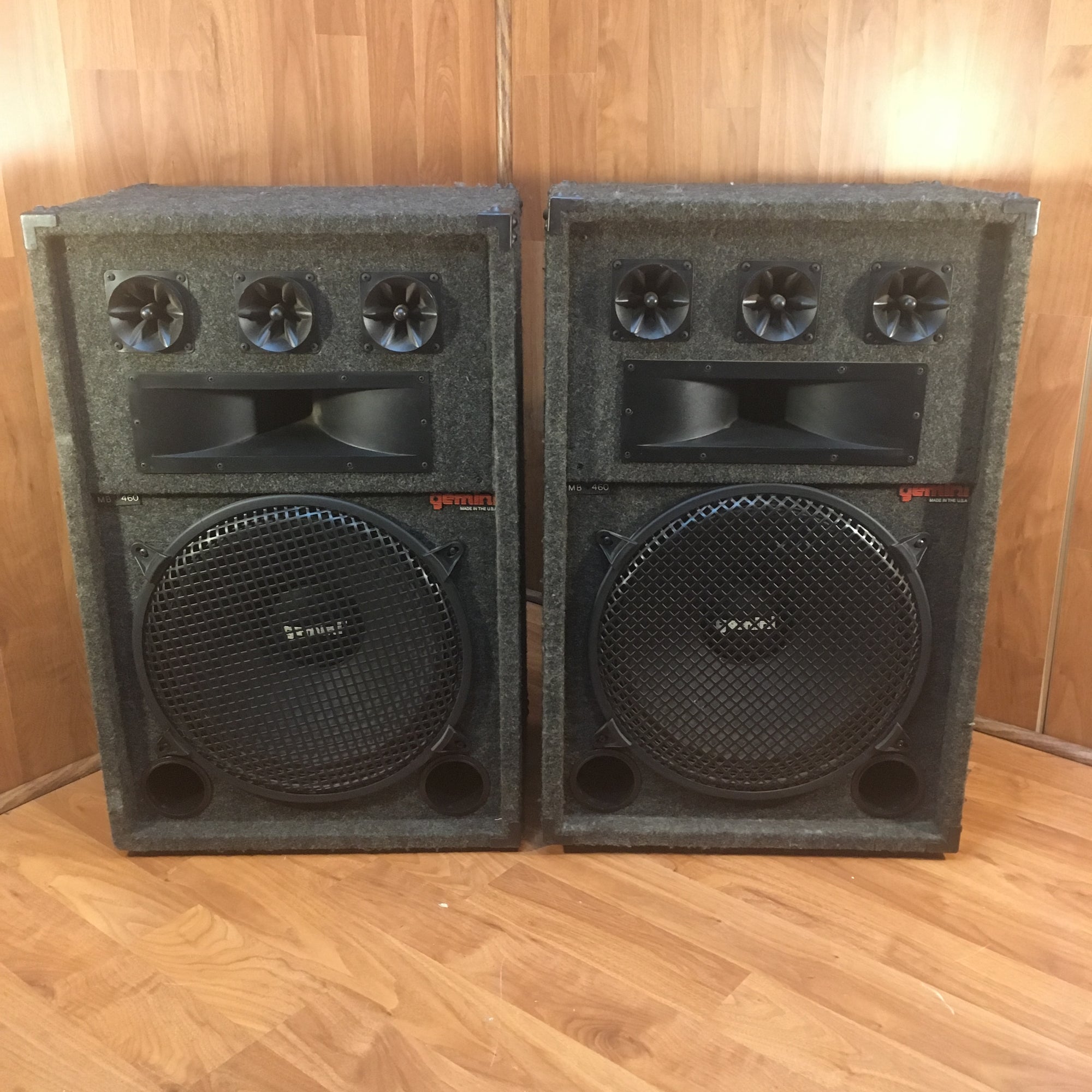 old gemini speakers