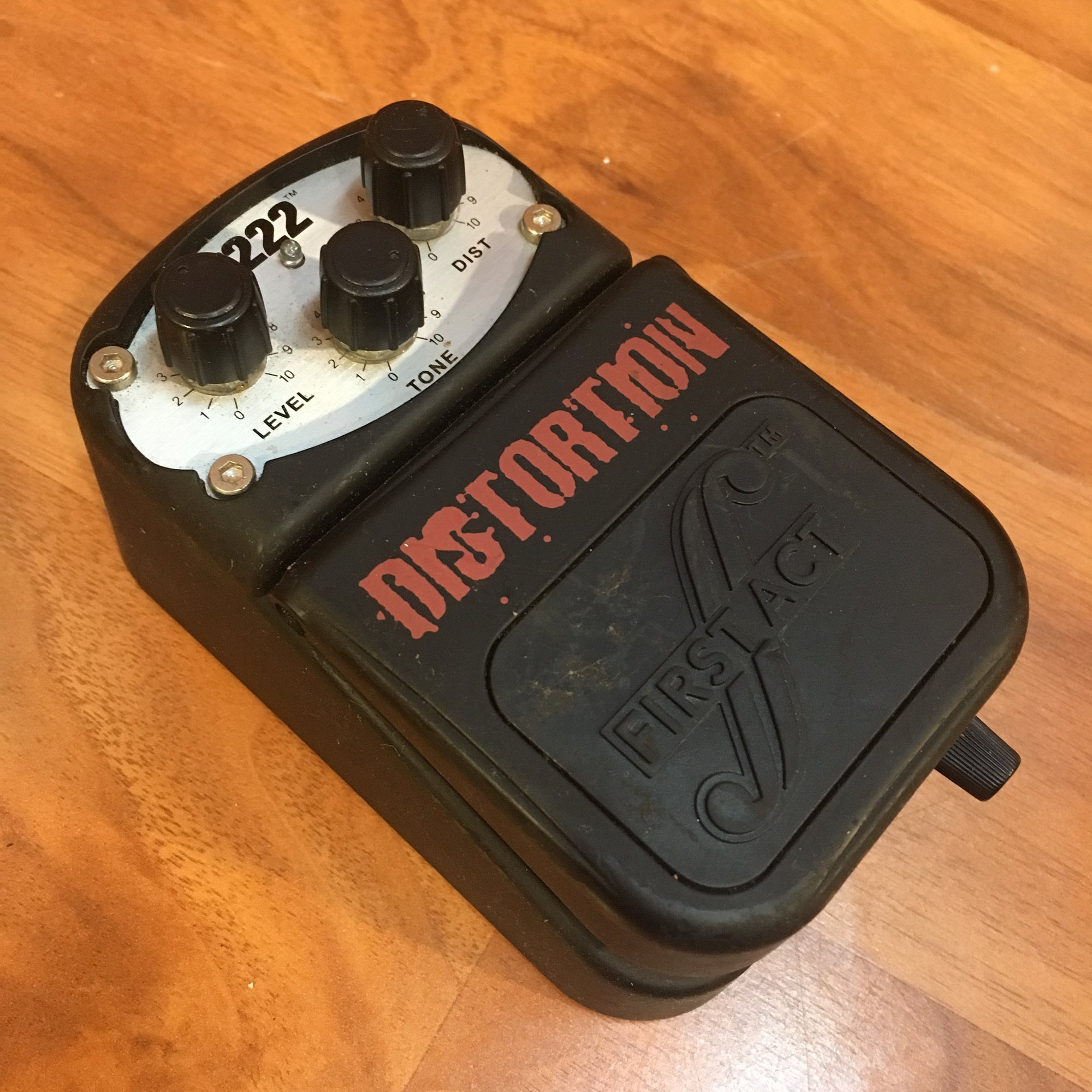 first act distortion pedal