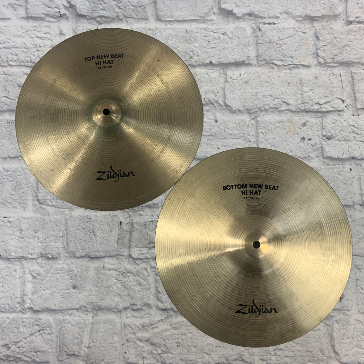 卓越-Zildjian A Zildjian New Beat HiHat 14 pair [NAZL14NB.HHT/14NB