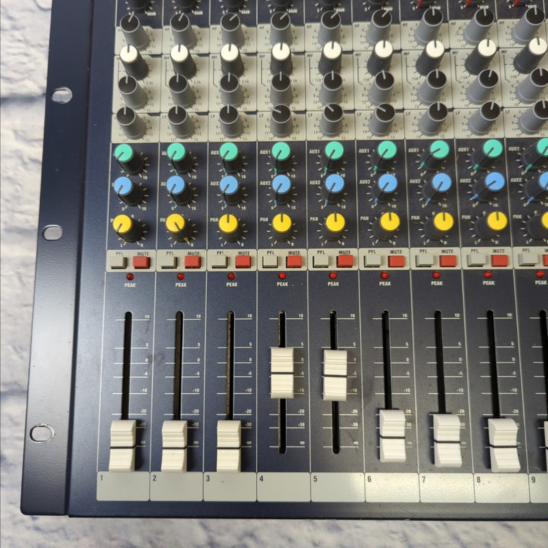 Soundcraft EPM12 12 Channel Rack Mixer with Rack Ears - Evolution Music