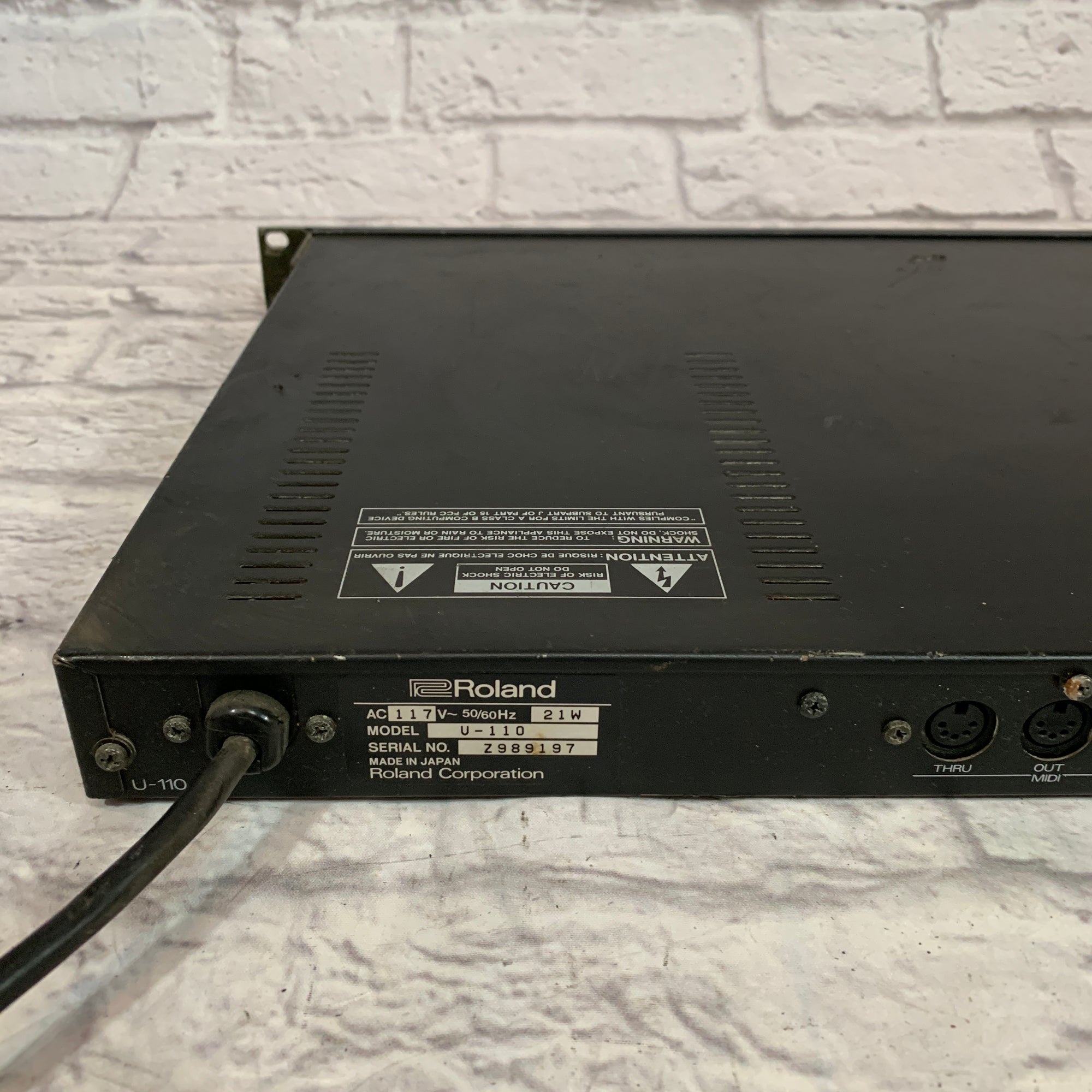 Roland U 110 Pcm Sound Module Evolution Music