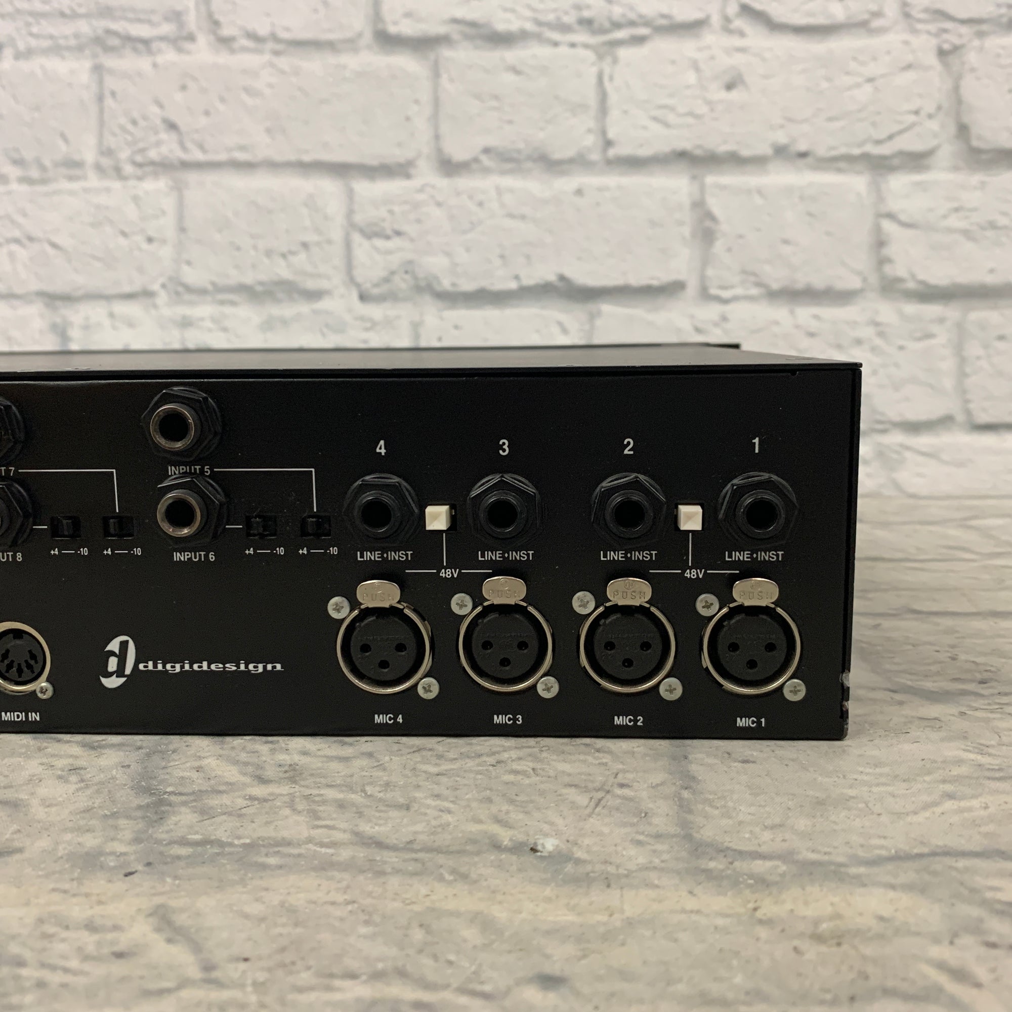 Digidesign Digi 002 Firewire Rack Interface Evolution Music