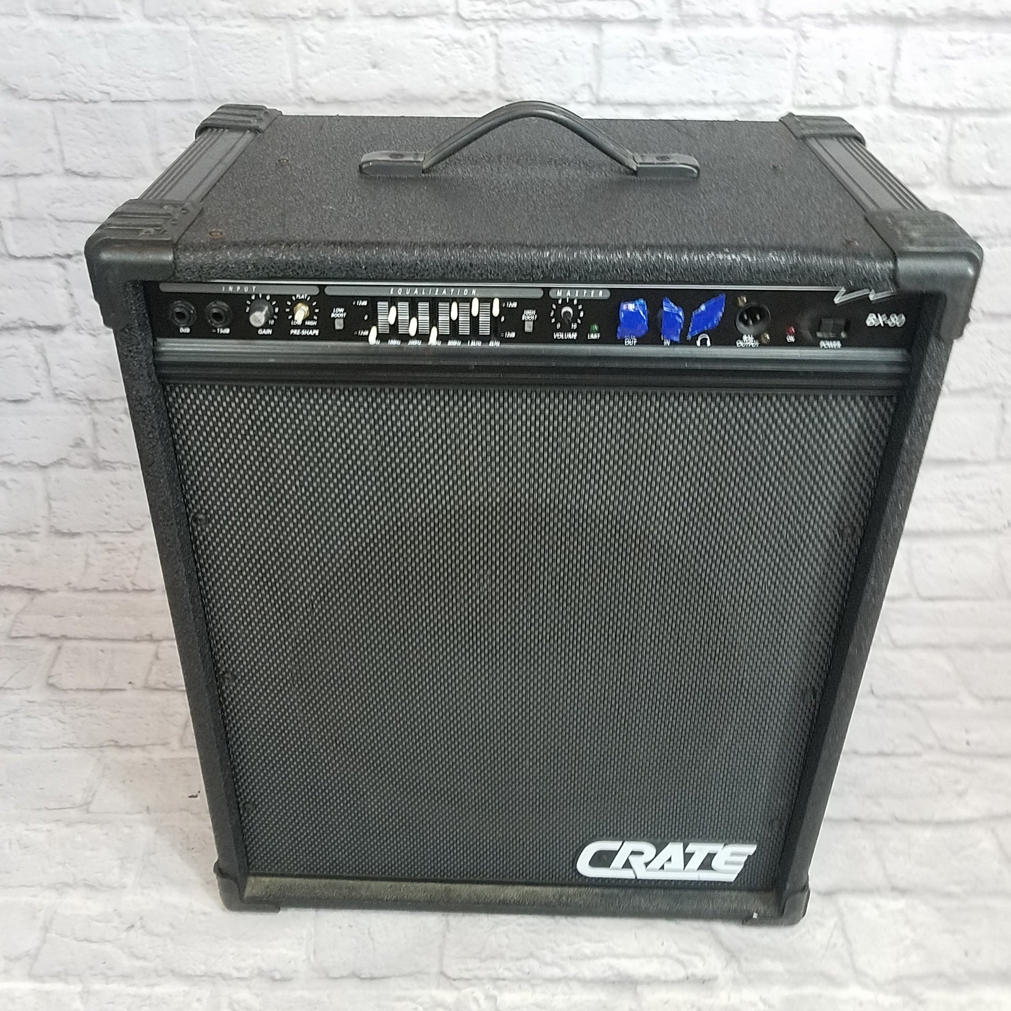 crate bx 80 bass amp