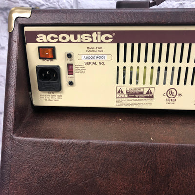 acoustic a1000 amplifier bluetooth guitar