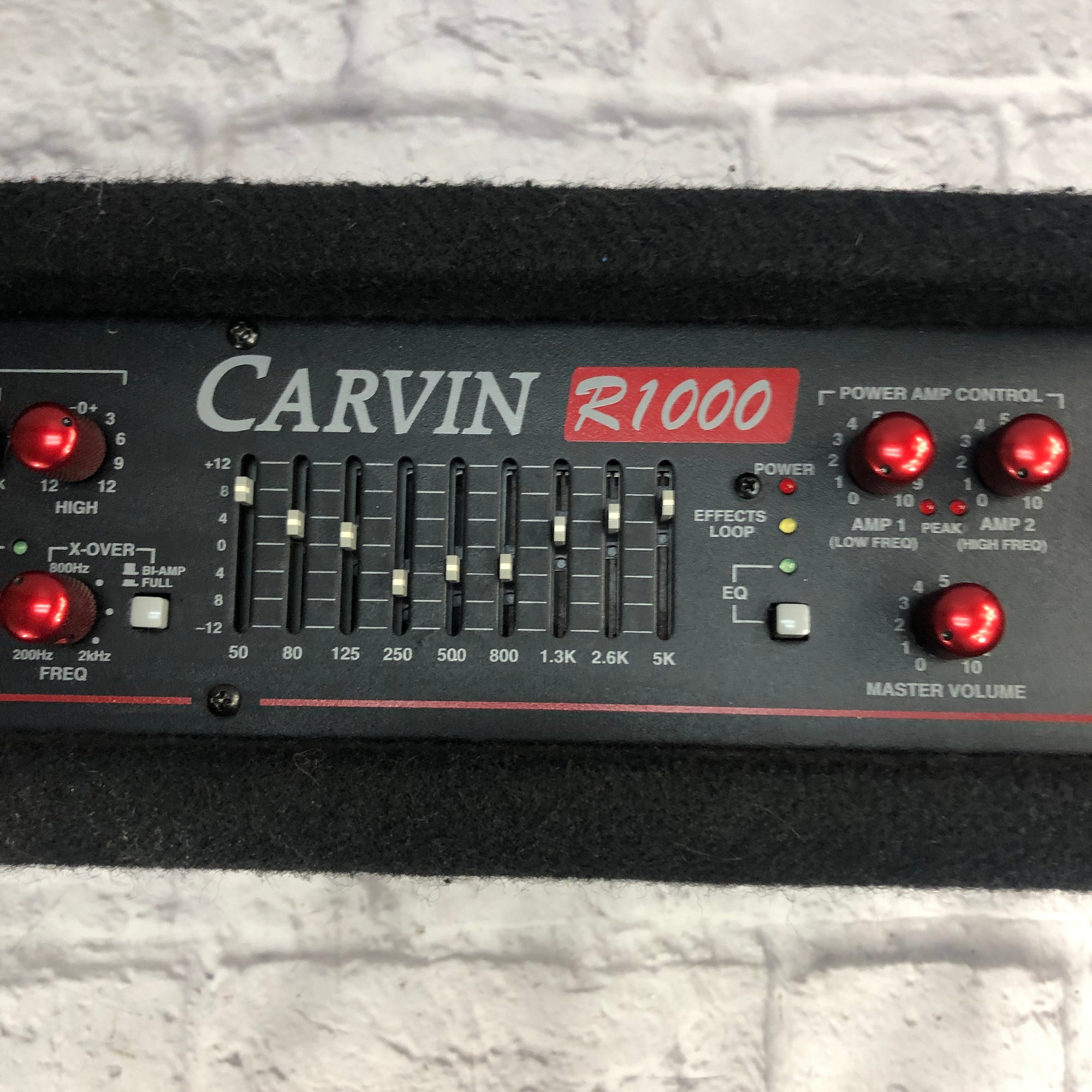 carvin r1000 bass amp head