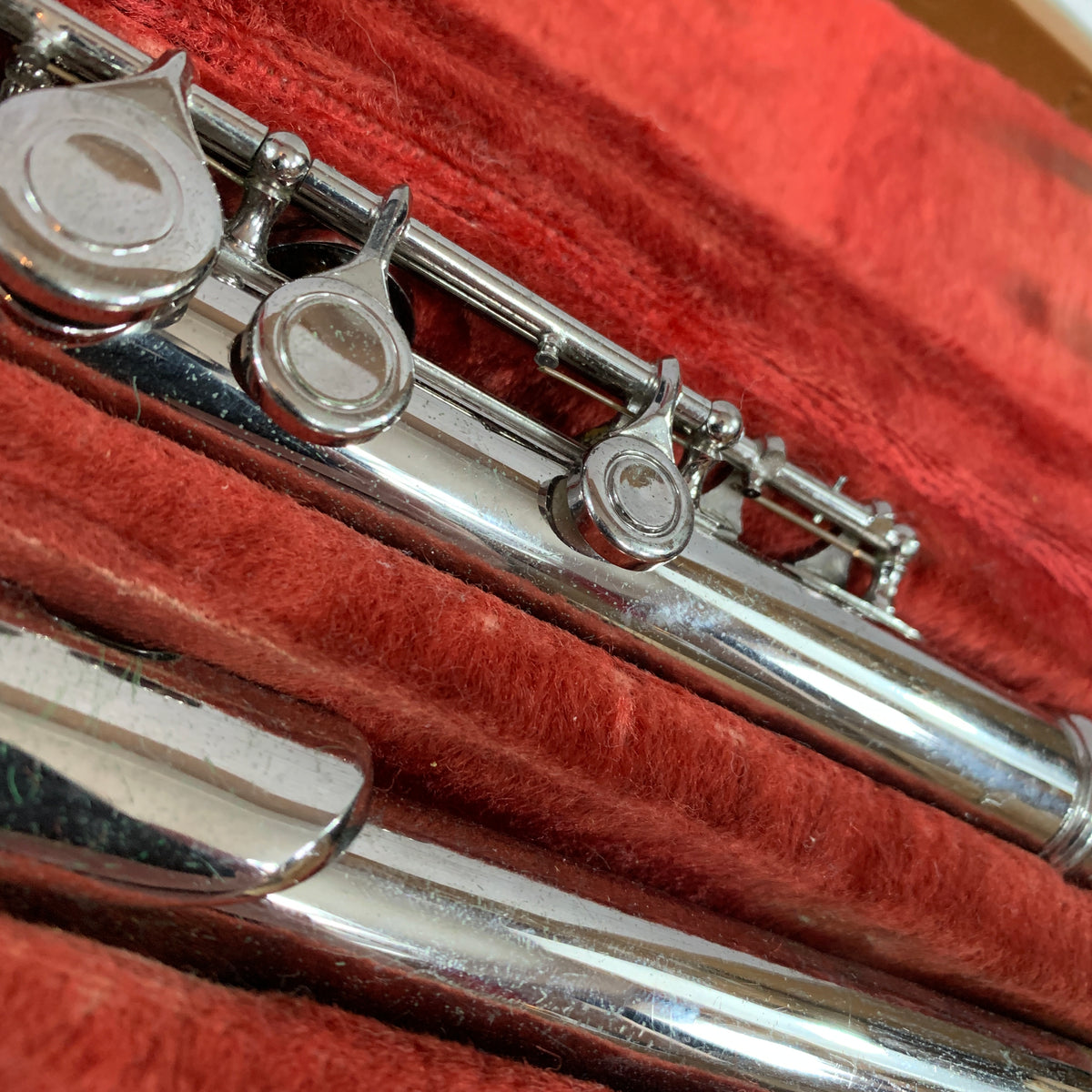 used artley flute and case