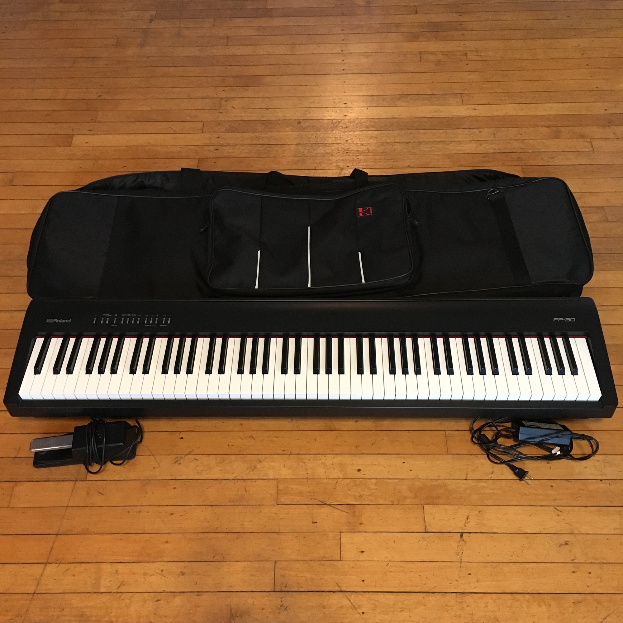 Roland Fp 30 Digital Piano W Bag Accessories Evolution Music