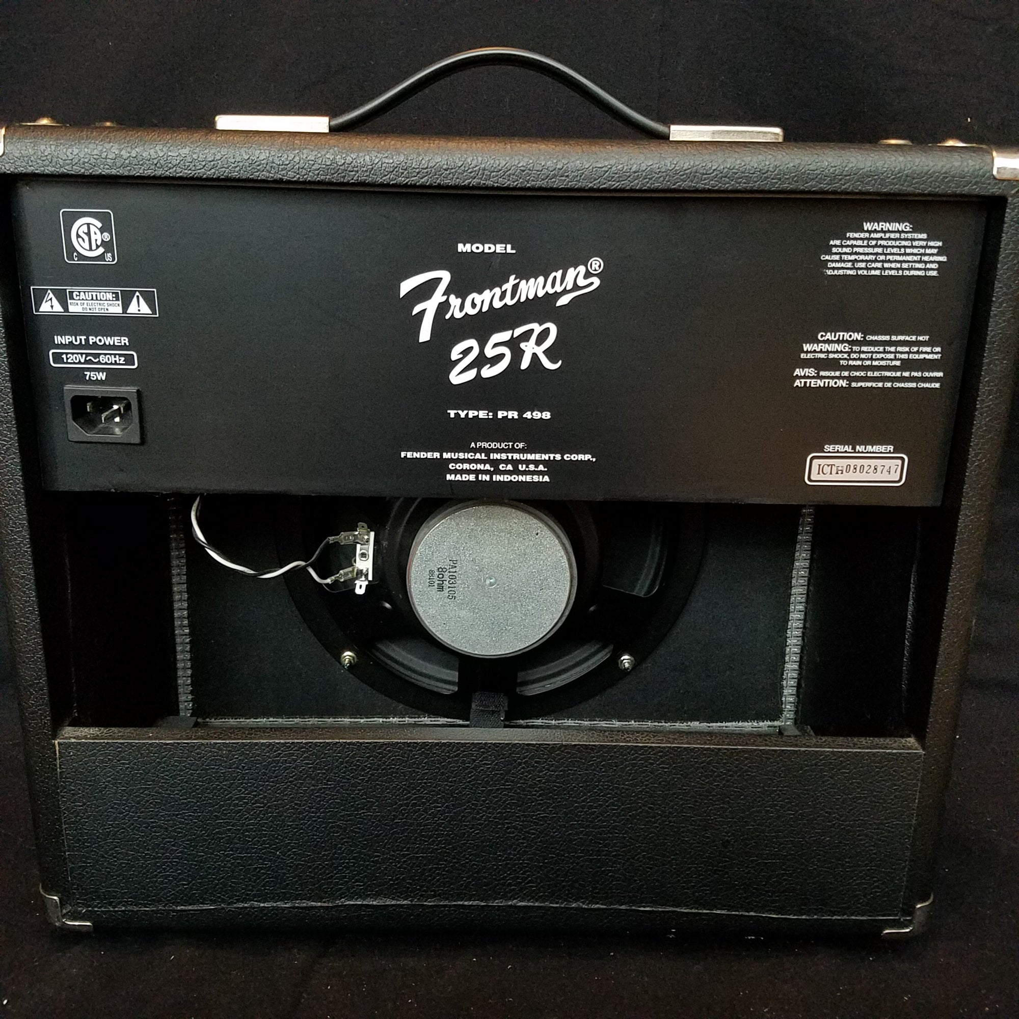 fender 25r footswitch