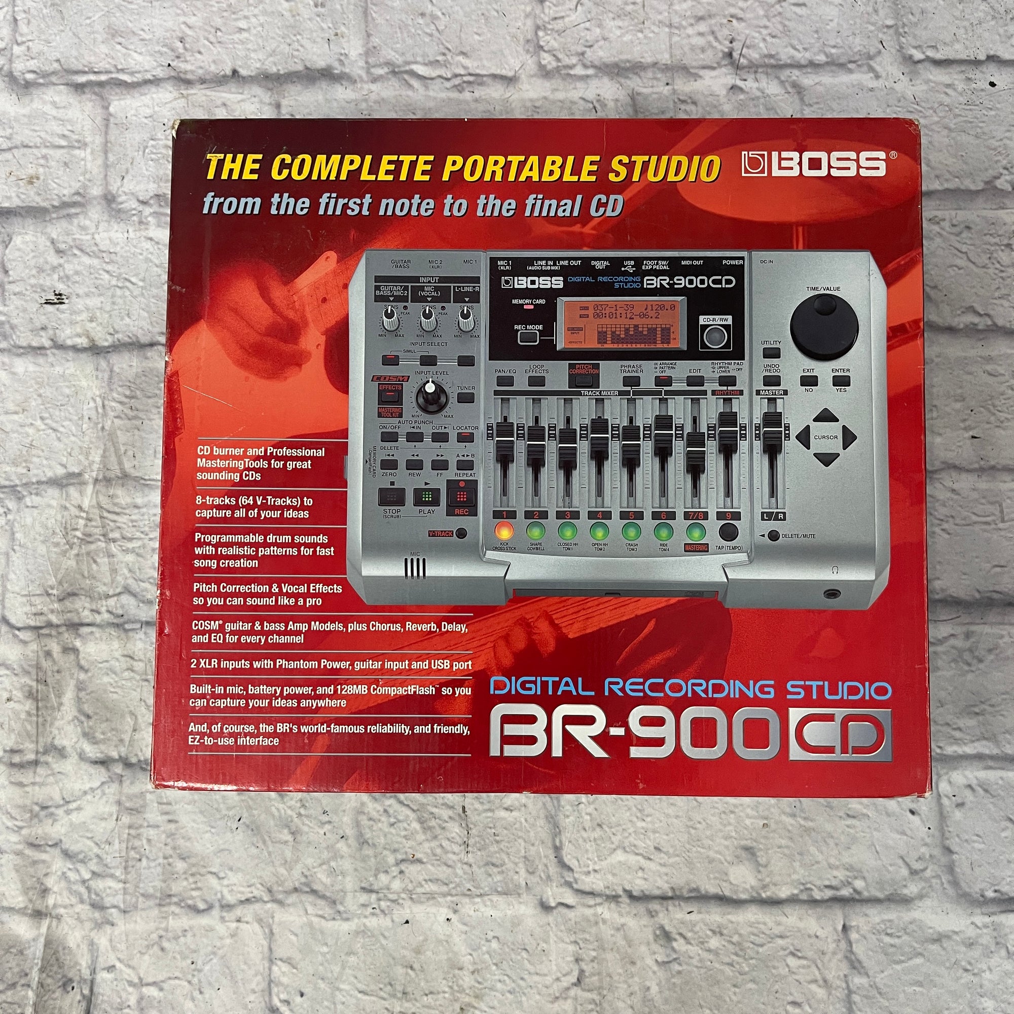 Boss BR-900CD Digital 8-Track Multitrack Recorder - Evolution Music
