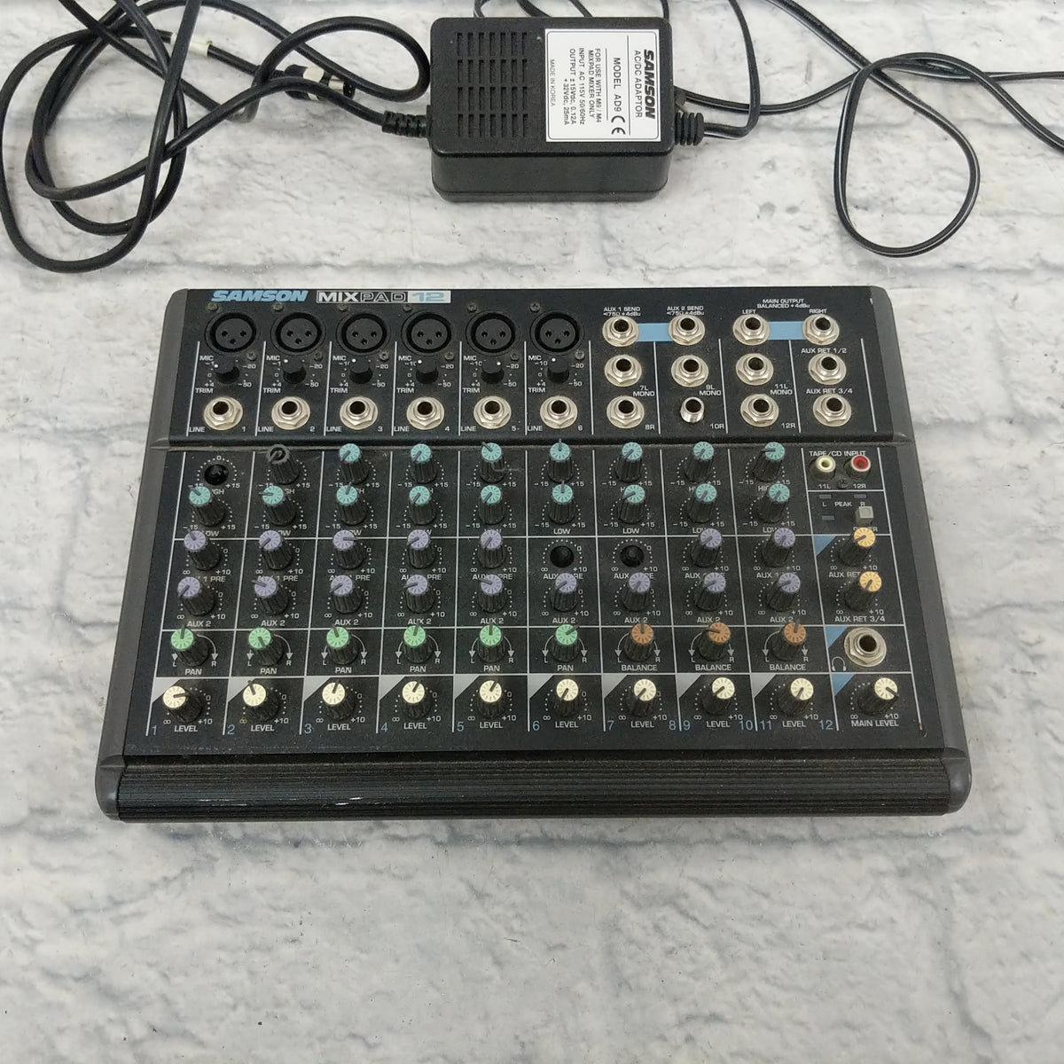 samson mixpad 12