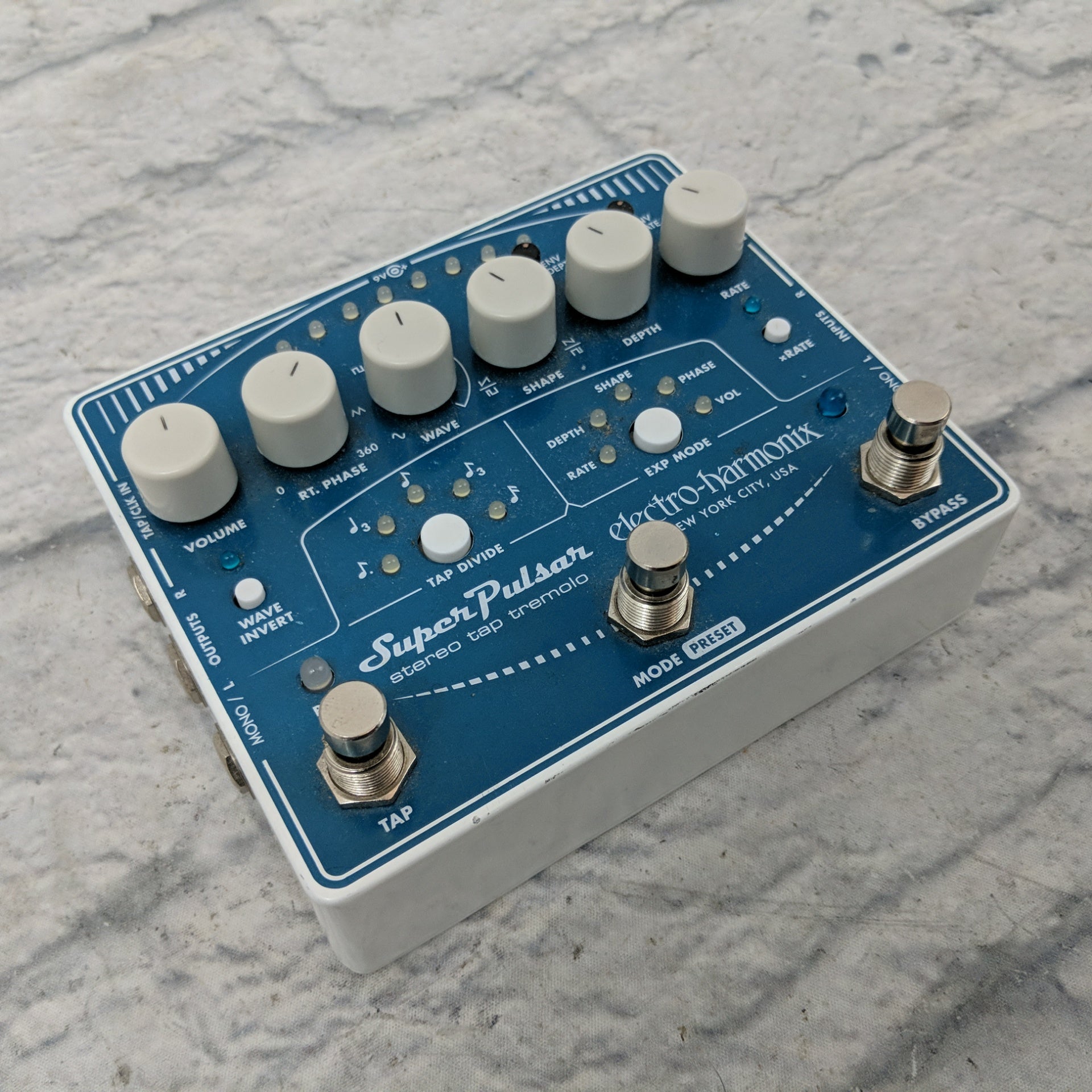 Electro Harmonix Super Pulsar Tremolo Pedal