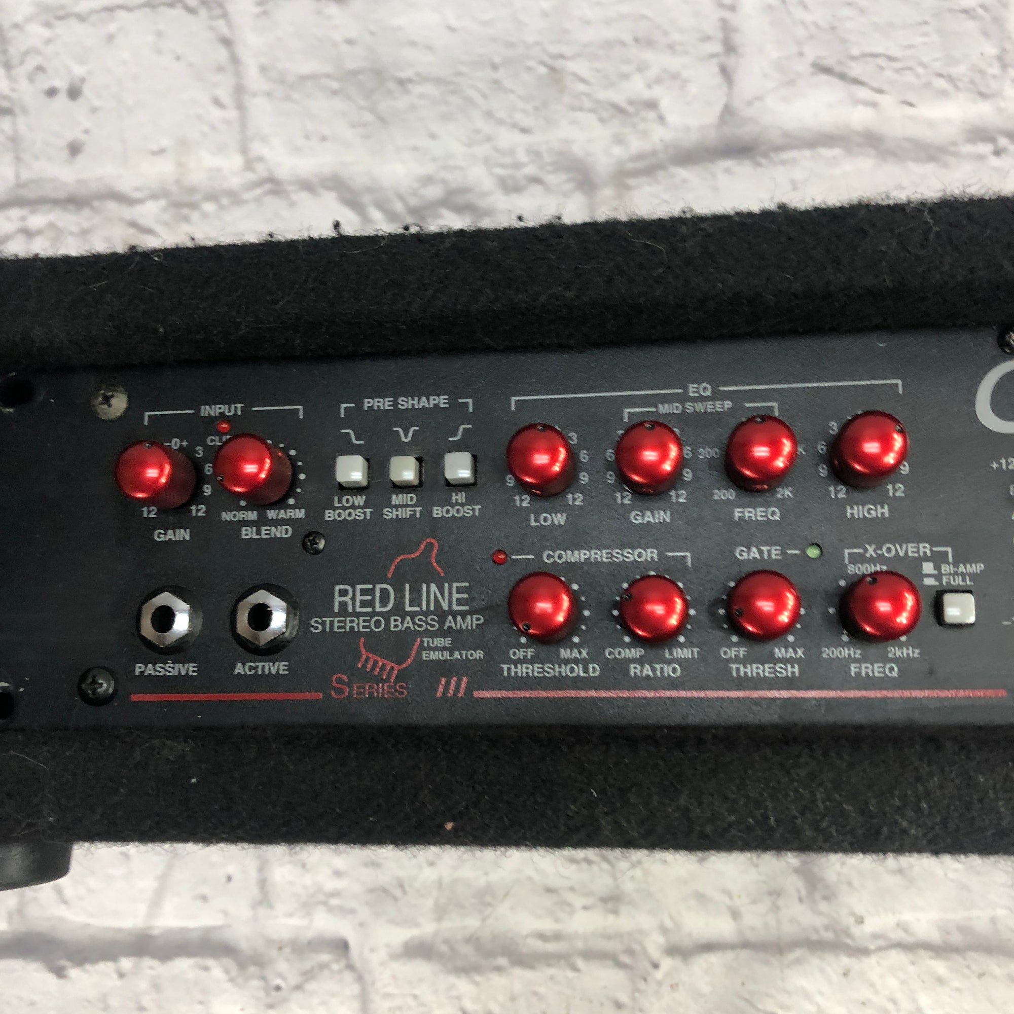 carvin r1000 bass amp head