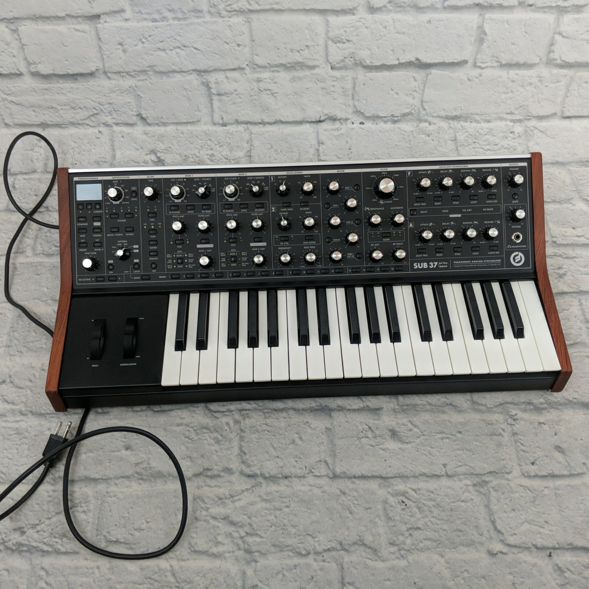 Как синхронизировать moog 37 с компьютером