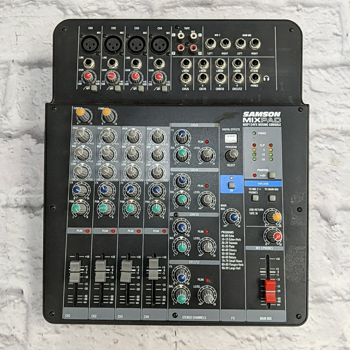 guitar pc and samson mixpad 3