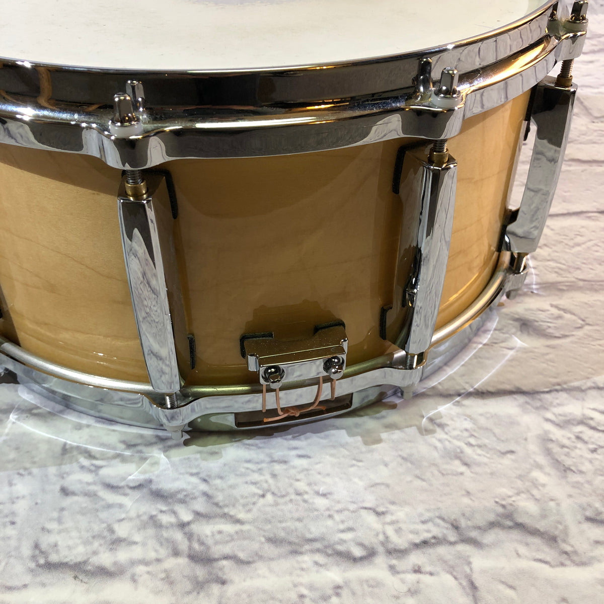 Pearl 14in Masters Sst All Maple Shell Snare Drum Evolution Music 7370