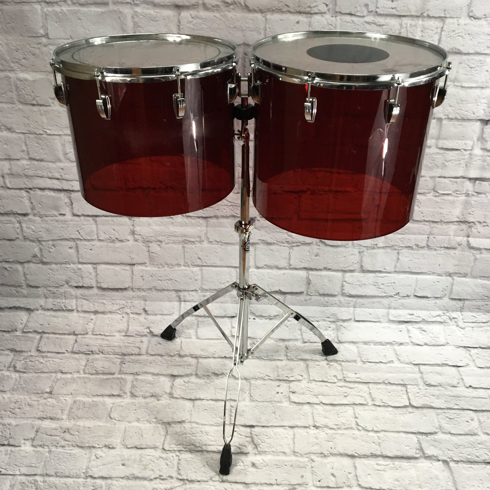 ludwig red vistalite