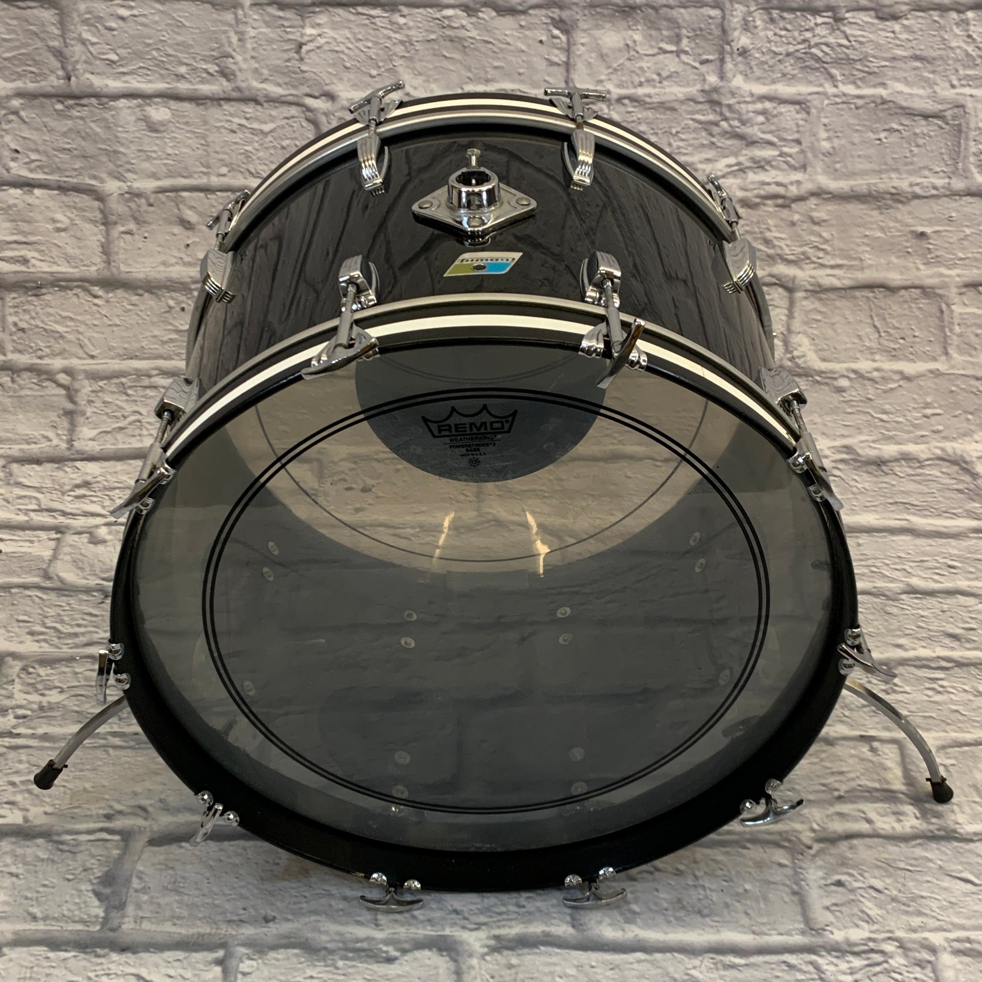 ludwig vistalite bass drum