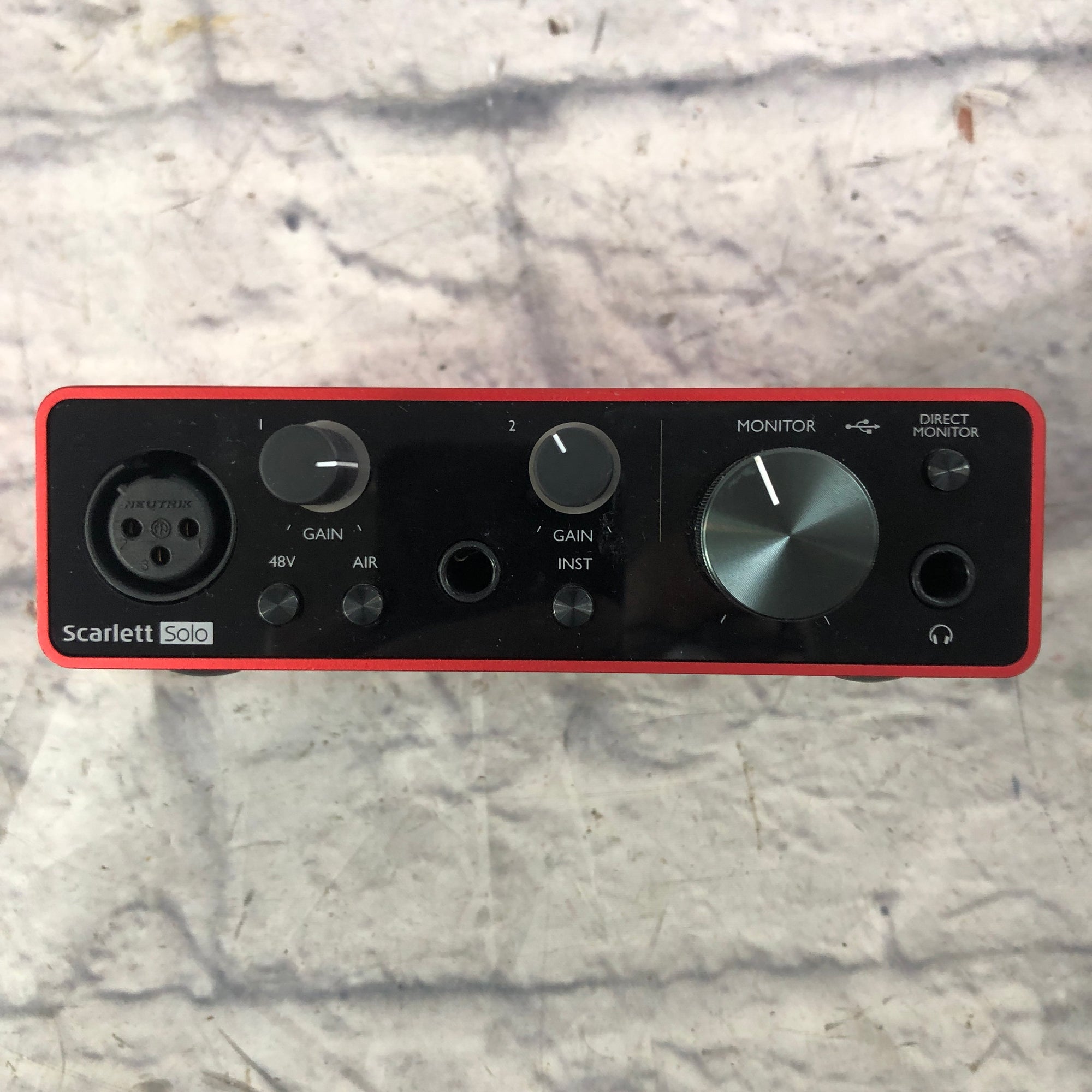 focusrite scarlett solo loopback