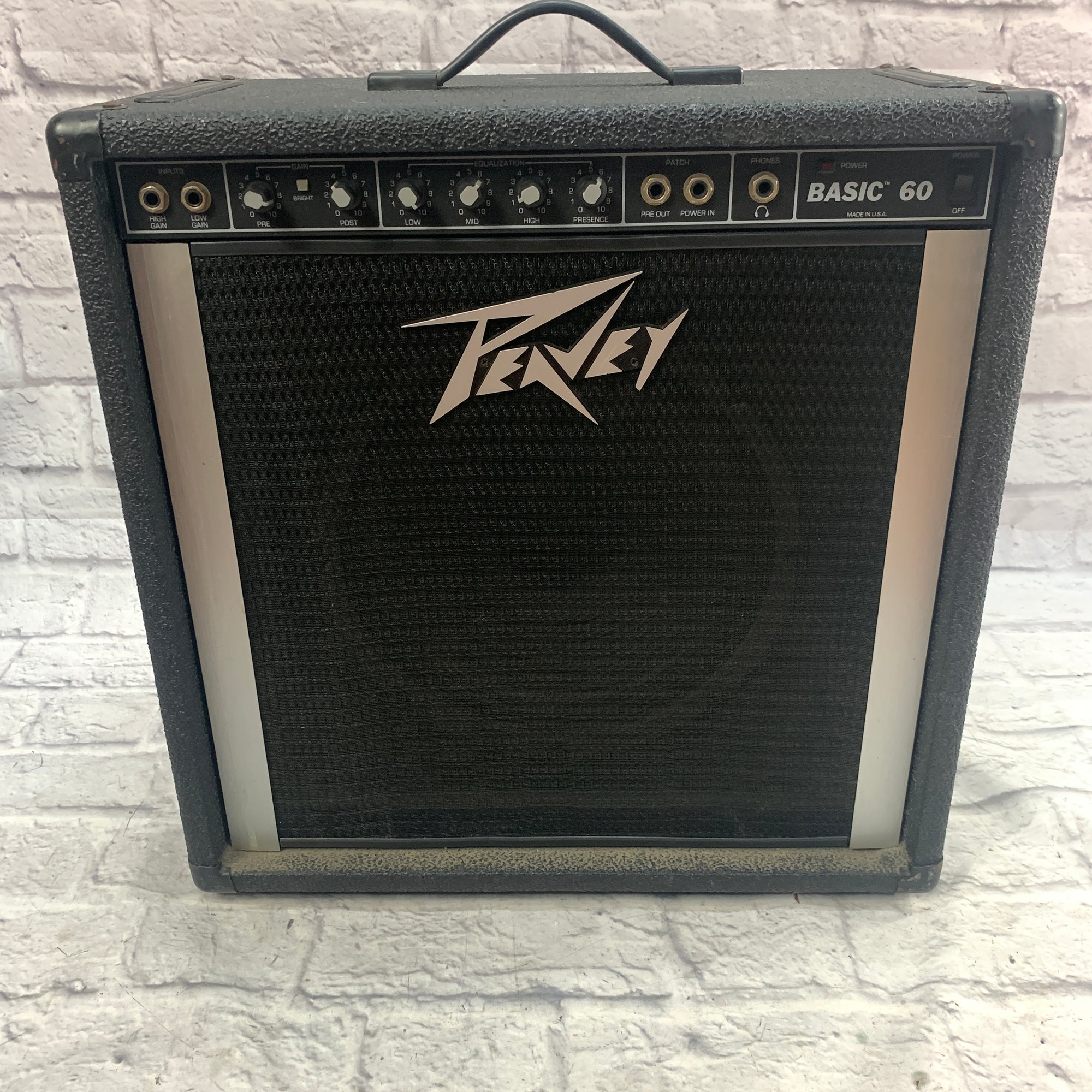 peavey basic 60 bass combo amp