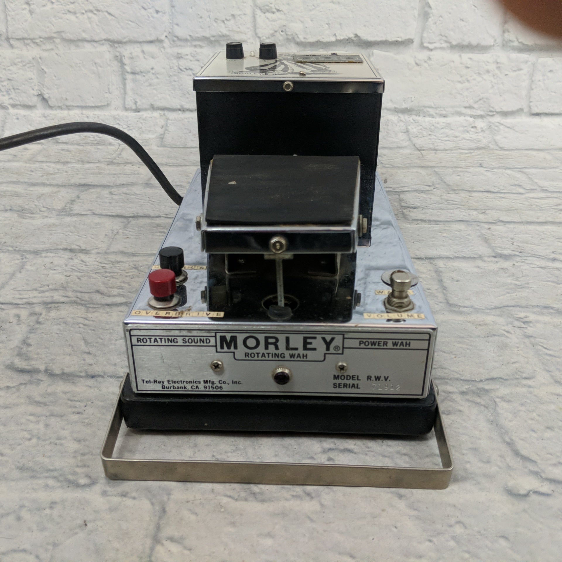 Vintage 1970s Morley RWV Rotating Wah Volume Overdrive Chorus