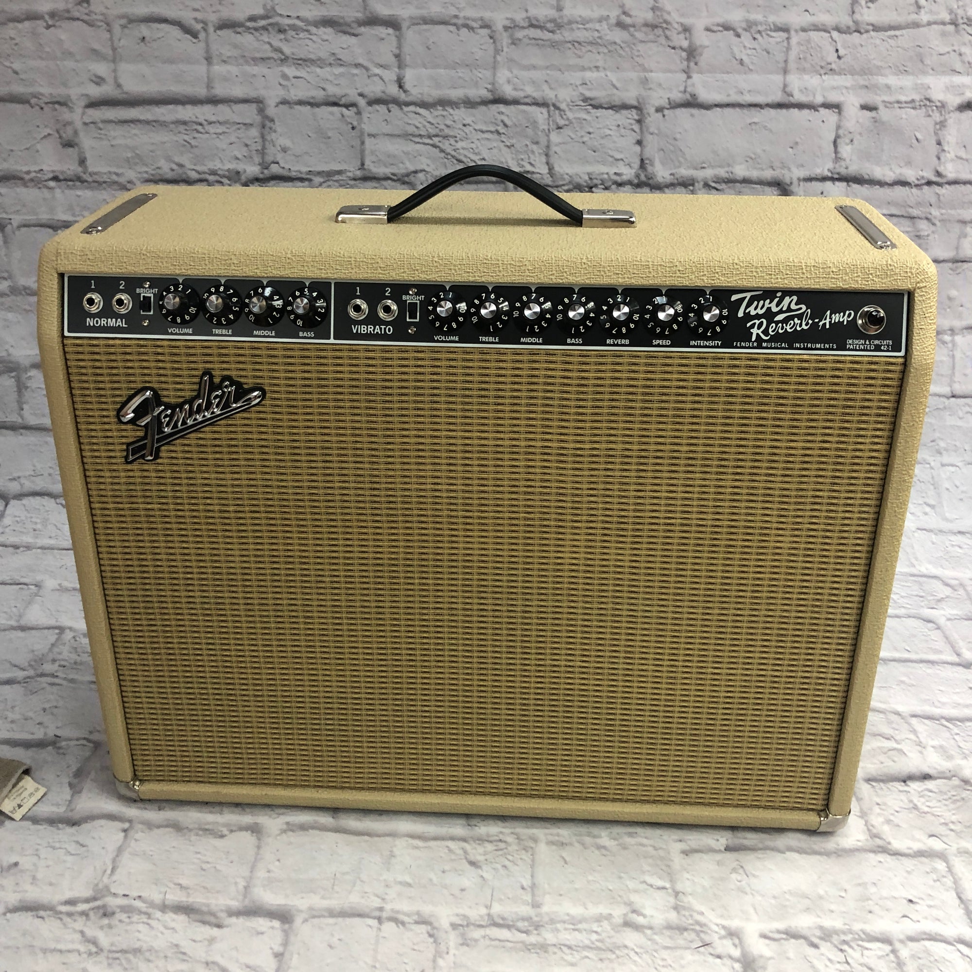 fender twin reverb 65 reissue blonde