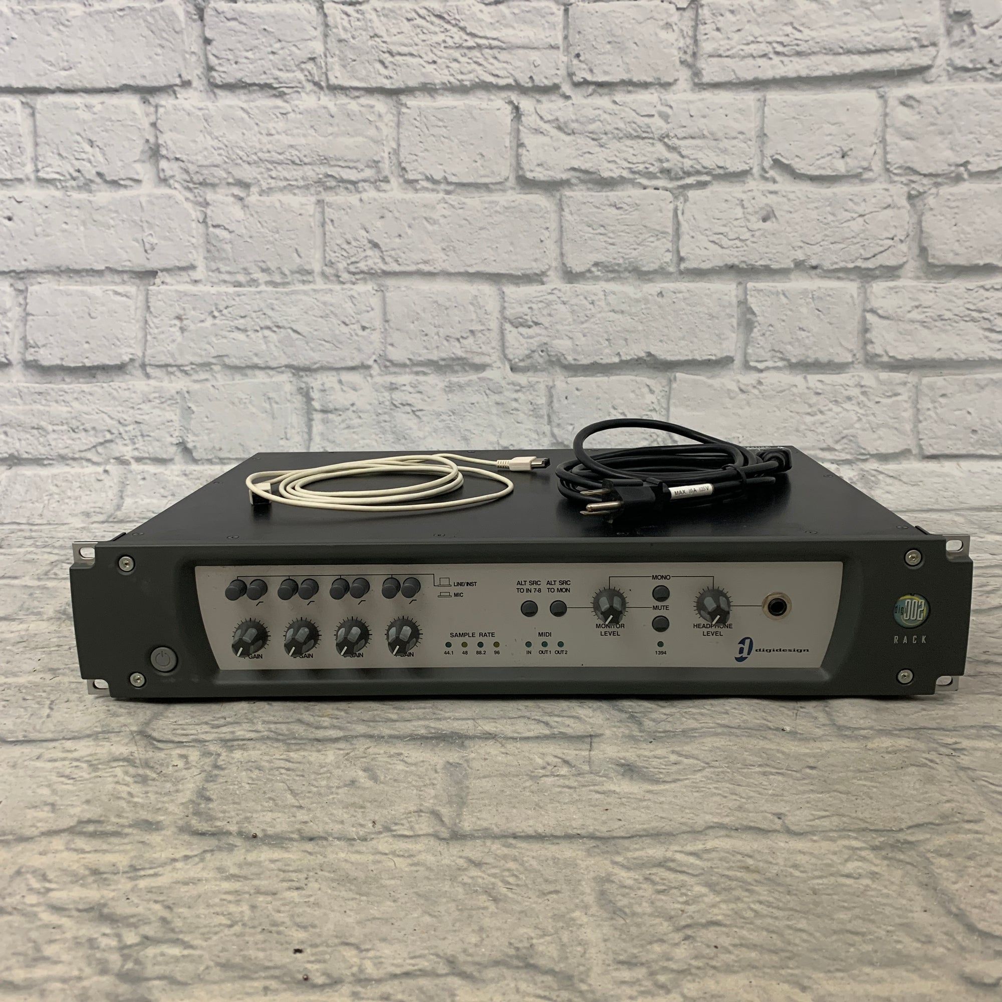 Digidesign Digi 002 Firewire Rack Interface Evolution Music