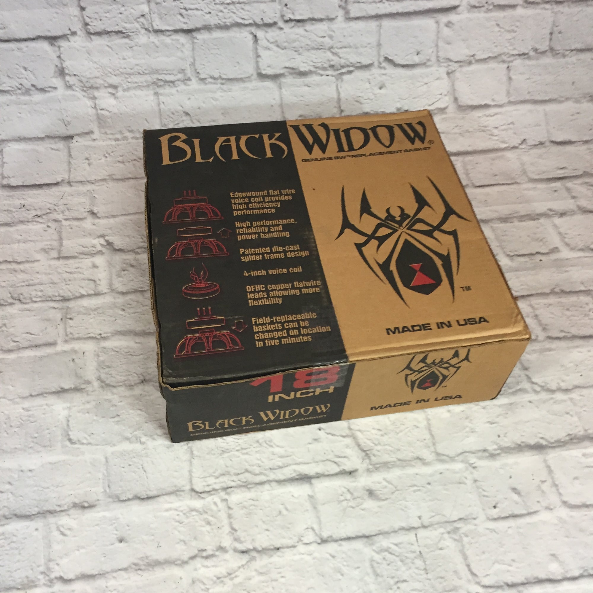 black widow replacement basket