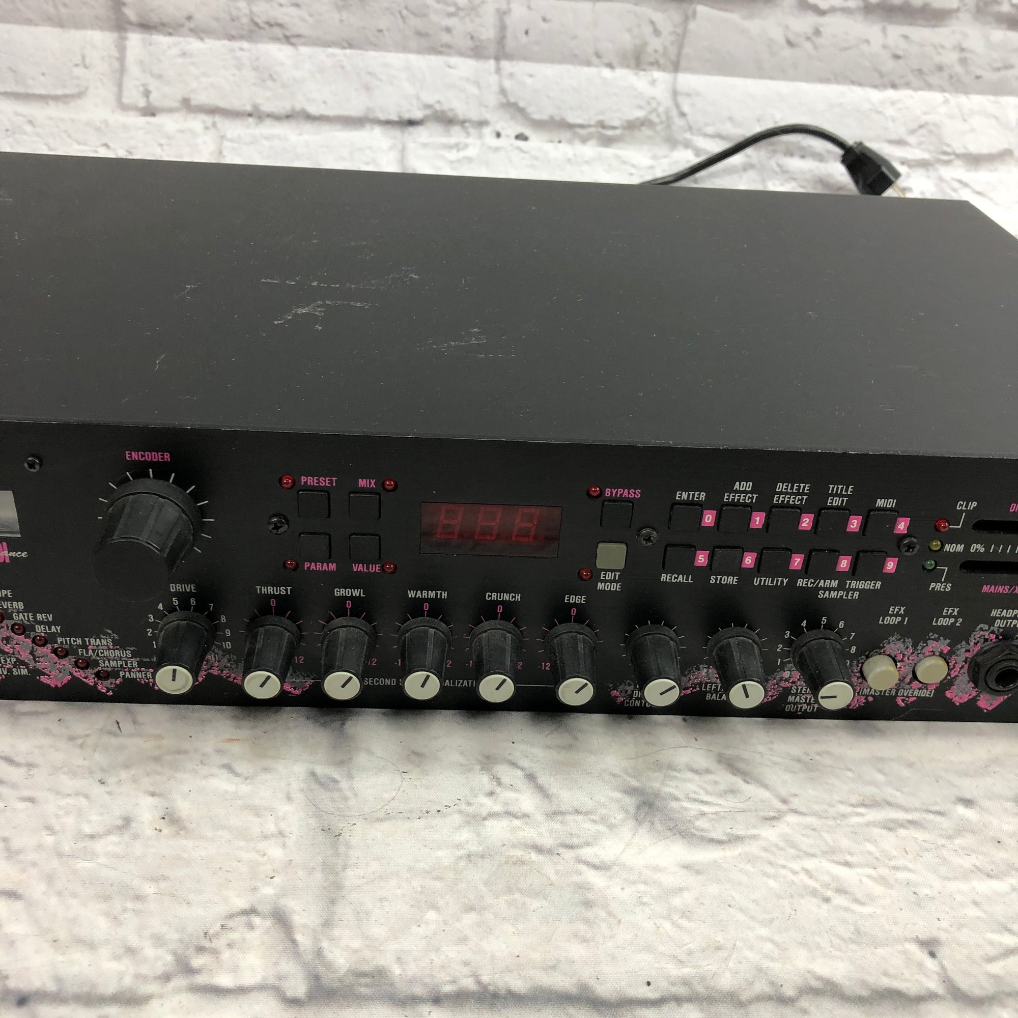 ART SGX 2000 Tri-Channel Digital Effects Tube Pre-Amp Rack ...