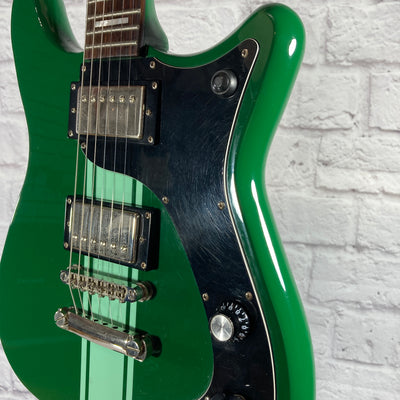 epiphone phantomatic green