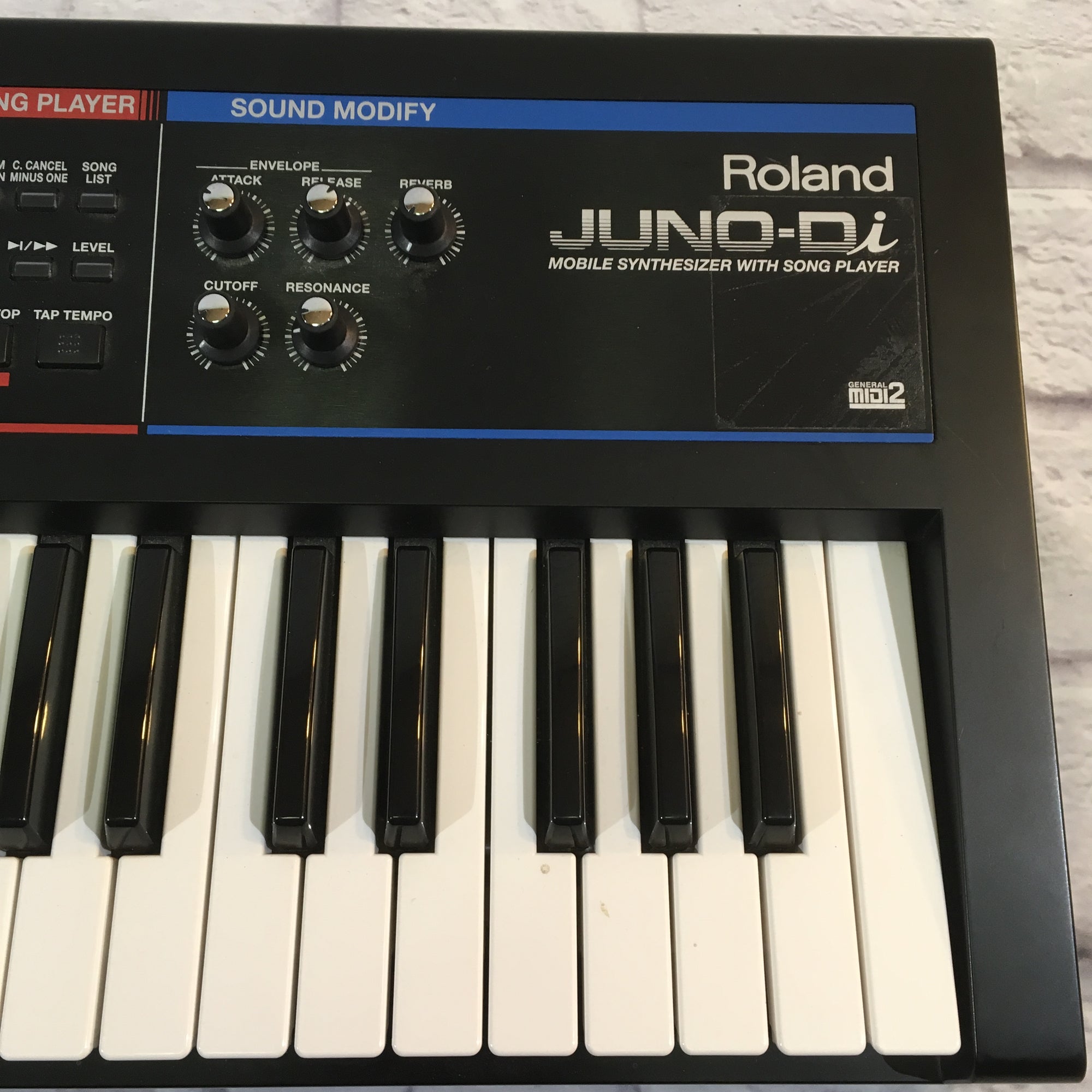 Roland Juno Di Synthesizer W Bag And Pwr Supply Evolution Music