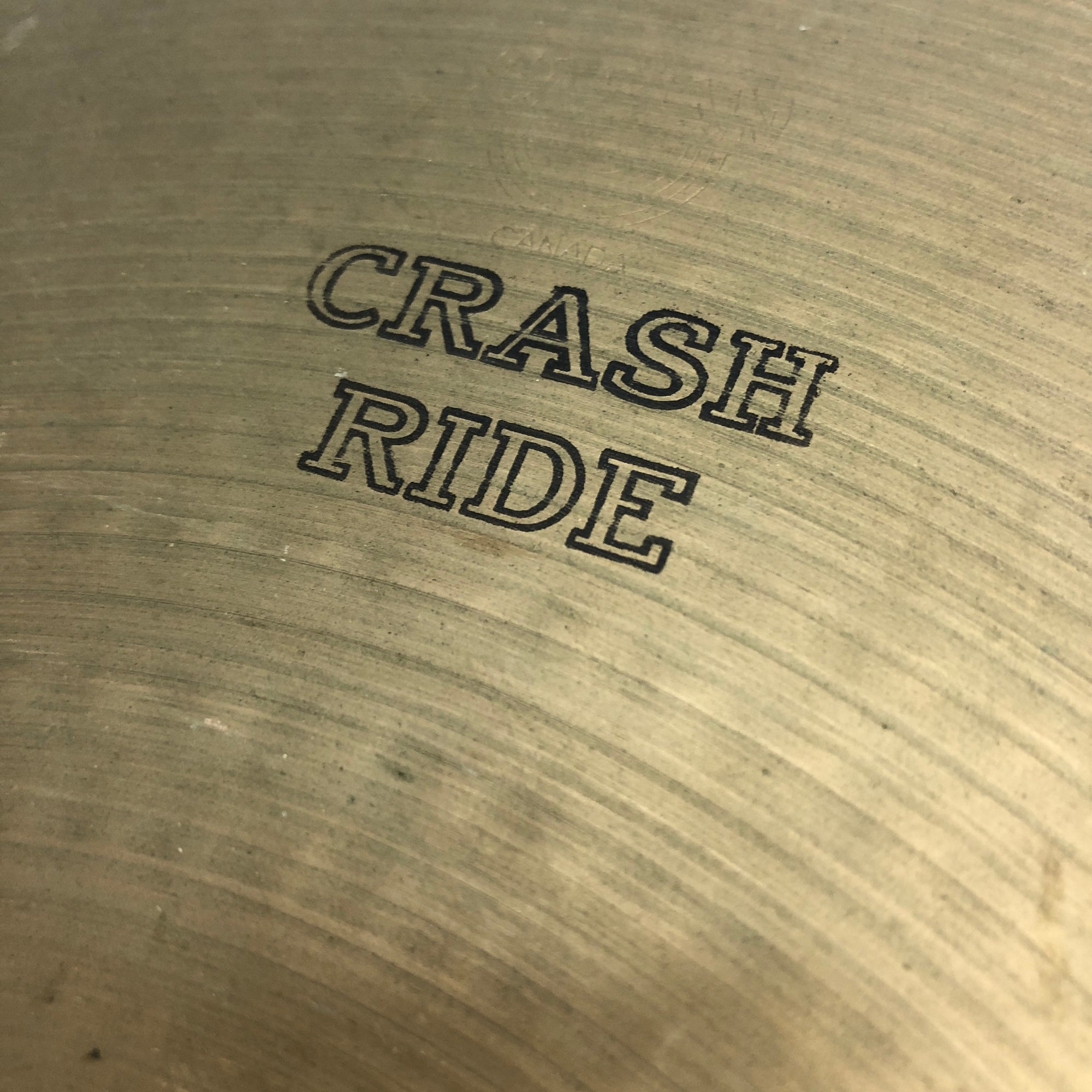 Sabian 20 Vintage 1980s Crash Ride Cymbal - Evolution Music