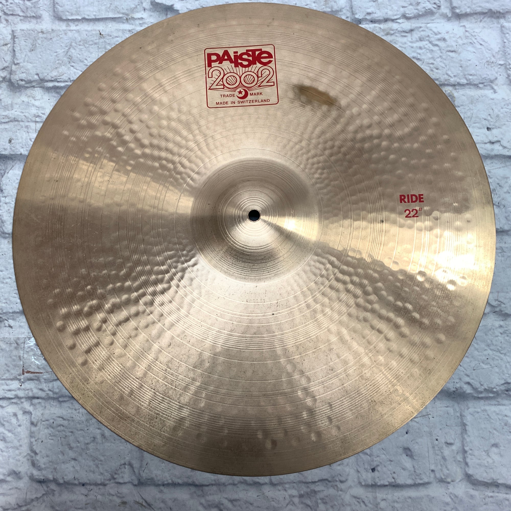 Paiste 2002 22 Ride Cymbal - Evolution Music