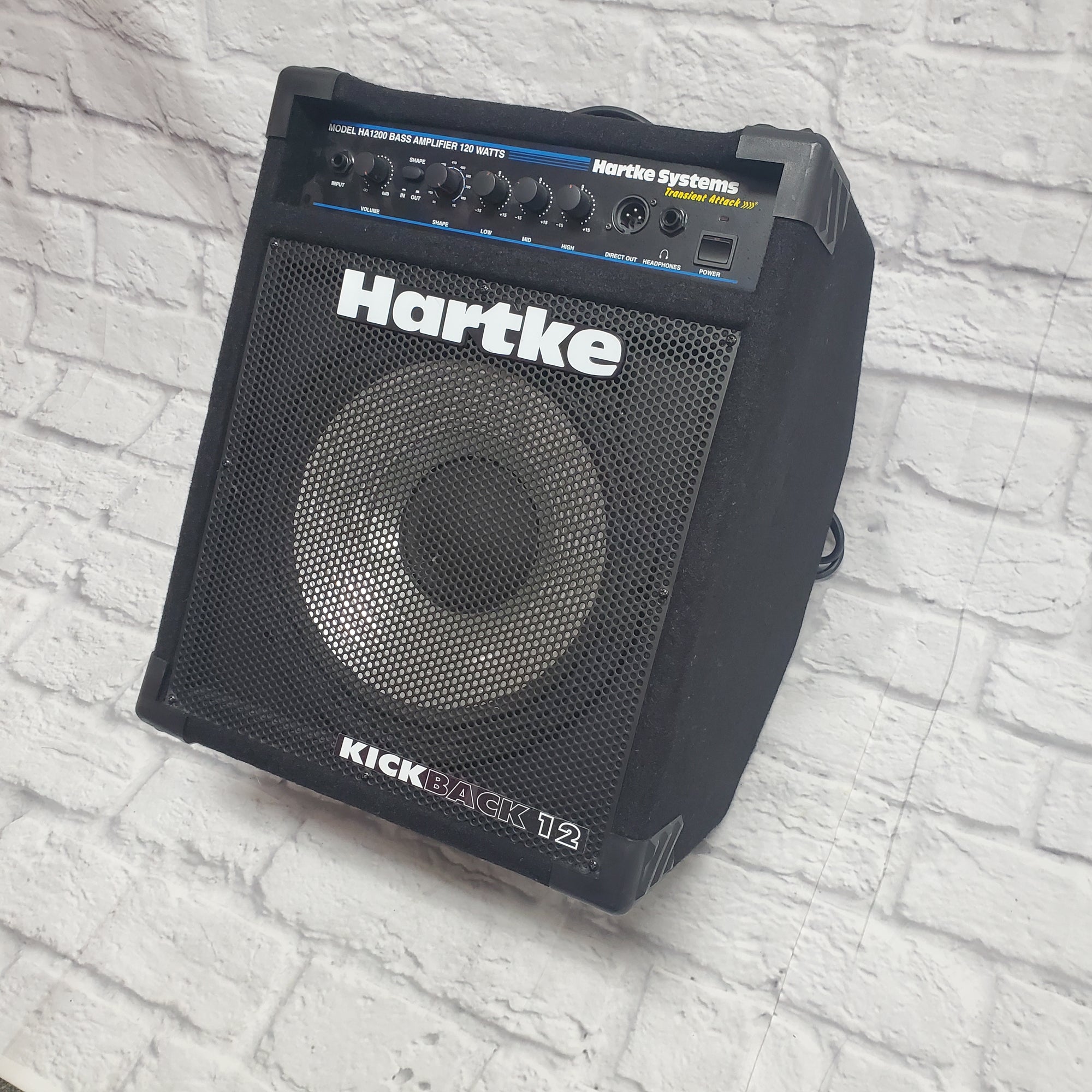 Hartke HA1200 Kickback 12 Bass Guitar Combo Amp - Evolution Music