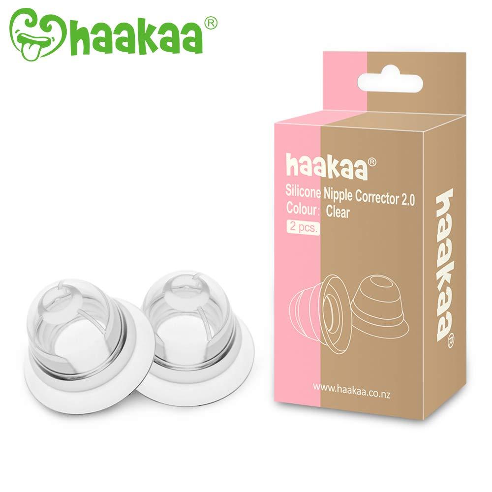 Haakaa Silicone Baby Food Dispensing Spoon with Cap 1 pk