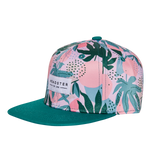 Headster Kids coral springs snapback hat against white backdrop