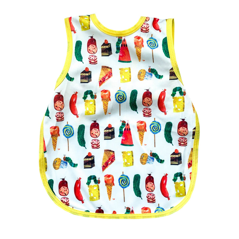 Bapronbaby's food parade apron against white backdrop 