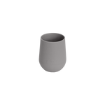 Ezpz grey mini cup against white backdrop