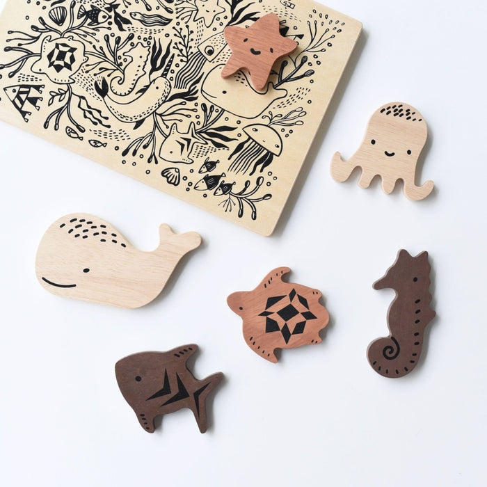 Wooden Tray Puzzle -  Animals 2nd Edition