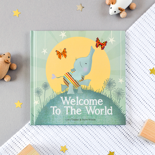 From You To Me Welcome to the World - hardback new baby arrival book