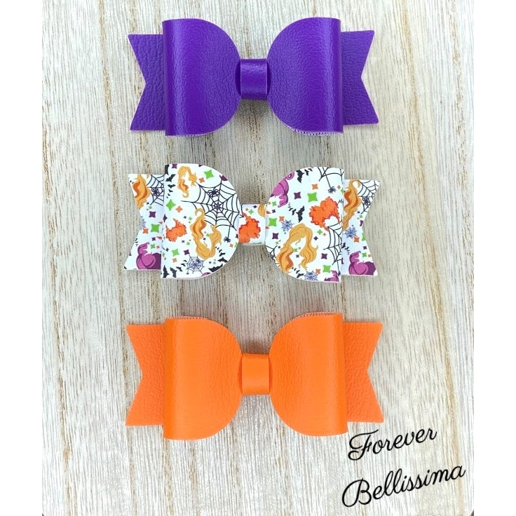 Forever Bellissima Halloween Hair Bows Hocus Pocus Inspired Bow